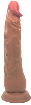 Amorita Realistik Penis Dildo - Esmer 20 cm