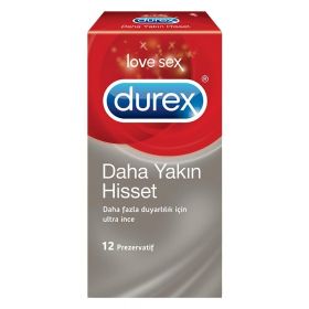 Durex Daha Yakin Hisset 12’li Prezervatif