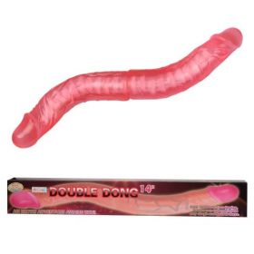 Double Dong Çift Taraflı Jel Dildo Penis - 34 cm