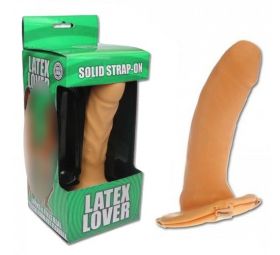 Latex Lover Belden Baglamali Protez Penis (strapon) 18 cm
