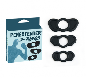 Penextender® 3 Rings 3'lü Penis Halka Seti  