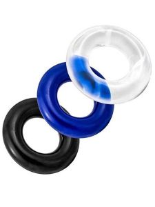 3'lü Silikon Penis Halkası Seti