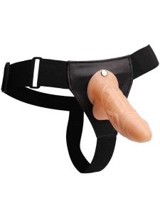 Kemerli İçi Boş Penis Harness 19cm