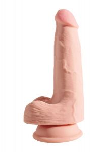 King Cock 3 Katmanli Realistik Penis Dildo - 13 cm